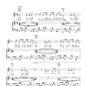 Kylie Minogue Chocolate Musik Noten - Piano, Vocal & Guitar Chords - 110421-0