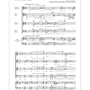 Larry Nickel Kyrie Eleison (Lord, Have Mercy) Musik Noten - SATB Choir - 157918-0