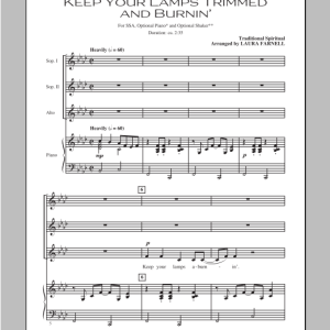 Laura Farnell Simply SSA (Four Songs For Treble Chorus) Musik Noten - SSA Choir - 97105-0