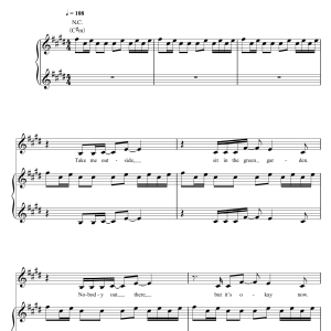 Laura Mvula Green Garden Musik Noten - Piano, Vocal & Guitar Chords - 118622-0