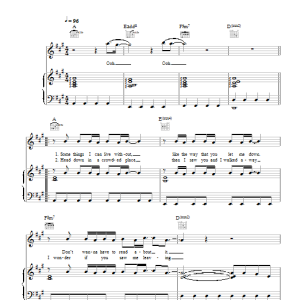 LAWSON Waterfall Musik Noten - Piano, Vocal & Guitar Chords - 117595-0