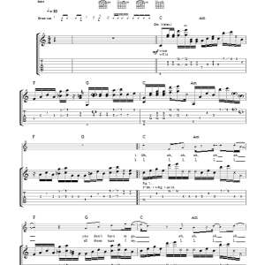 Led Zeppelin D'yer Mak'er Musik Noten - Guitar Tab - 162042-0