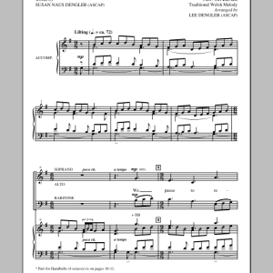 Lee Dengler A Lenten Reflection Musik Noten - SATB Choir - 150520-0