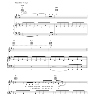 Leona Lewis Better In Time Musik Noten - Piano, Vocal & Guitar Chords - 110251-0