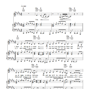 Leona Lewis One More Sleep Musik Noten - Piano, Vocal & Guitar Chords - 117529-0