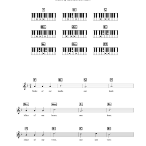 Leonard Bernstein One Hand, One Heart Musik Noten - Piano Chords/Lyrics - 109568-0