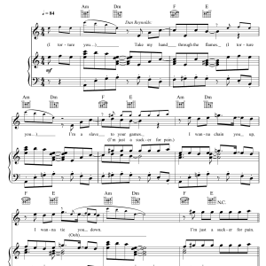 Lil Wayne, Wiz Khalifa & Imagine Dragons Sucker For Pain (featuring X Ambassadors) Musik Noten - Piano, Vocal & Guitar Chords - 123765-0