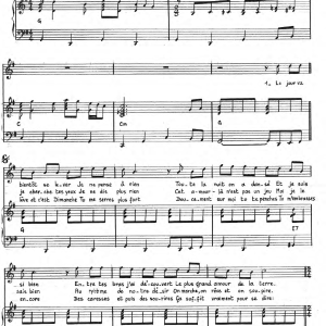 Liliane Lancetti Il y a Des Nuits Musik Noten - Piano & Vocal - 119601-0