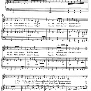 Liliane Lancetti Marie D'Amour Musik Noten - Piano & Vocal - 119596-0