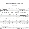 Lionel Bart As Long As He Needs Me Musik Noten - Piano & Vocal - 151006-0