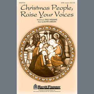Lloyd Larson Christmas People, Raise Your Voices Musik Noten - SATB Choir - 81241-thumbnail