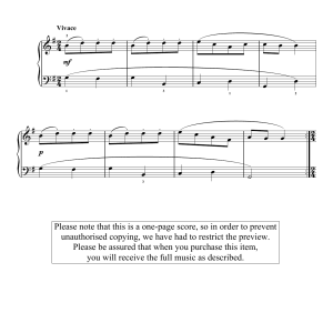 Lugwig Van Beethoven Russian Folk Dance Musik Noten - Easy Piano - 124018-0