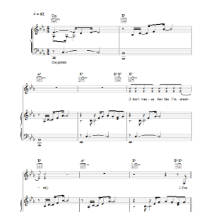 Lutricia McNeal Stranded Musik Noten - Piano Chords/Lyrics - 107873-0
