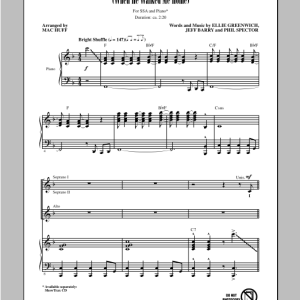 Mac Huff Da Doo Ron Ron (When He Walked Me Home) Musik Noten - SSA Choir - 96434-0