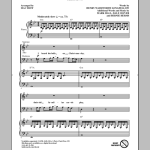 Mac Huff I Heard The Bells On Christmas Day Musik Noten - SSA Choir - 98002-0