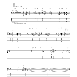 Mahavishnu Orchestra Miles Beyond Musik Noten - Guitar Tab - 162197-0