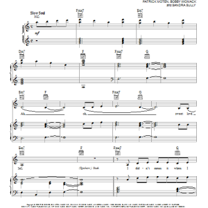 Mariah Carey We Belong Together Musik Noten - Piano Chords/Lyrics - 109804-0