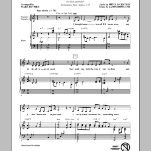 Mark Brymer Astonishing Musik Noten - SSA Choir - 151295-0