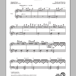 Mark Hayes River Of Love Musik Noten - SATB Choir - 86526-0