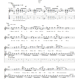 Maroon 5 She Will Be Loved Musik Noten - Piano Chords/Lyrics - 117194-0