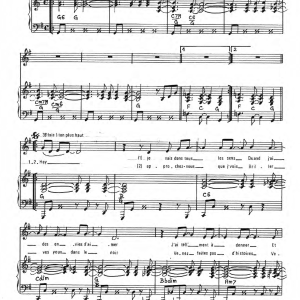Martine Clemenceau J'perdrai La Tete Musik Noten - Piano & Vocal - 119743-0