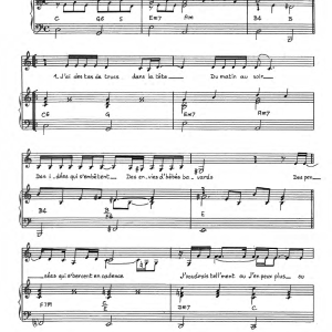 Martine Clemenceau Laissez Passer La Gamine Musik Noten - Piano & Vocal - 119735-0