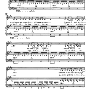 Martine Clemenceau Le Roi Des Fous Musik Noten - Piano & Vocal - 119836-0
