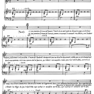Martine Clemenceau Les Premiers Frimas De L'amour Musik Noten - Piano & Vocal - 119838-0
