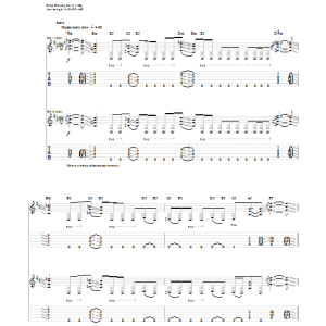 Mastodon High Road Musik Noten - Guitar Tab - 155502-0