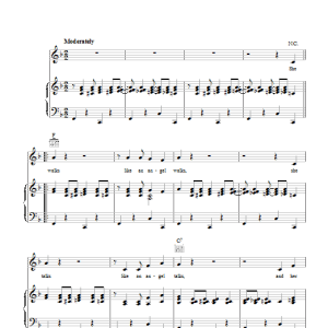 Matt Monro My Kind Of Girl Musik Noten - Piano Chords/Lyrics - 117837-0
