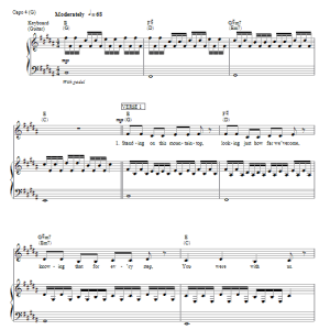 Matt Redman Never Once Musik Noten - Lead Sheet / Fake Book - 178837-0