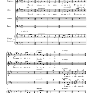 Matthew Colluton Requiem Aeternam Musik Noten - SATB Choir - 158505-0