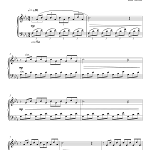 Max Richter Departure (from "Die Fremde") Musik Noten - Piano Solo - 119366-0