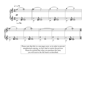 Max Richter The Blue Notebooks Musik Noten - Piano Solo - 119373-0