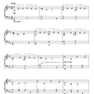 Max Steiner Tara's Theme (My Own True Love) Musik Noten - Piano Solo - 151459-0
