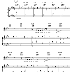 Mecano Hijo De La Luna Musik Noten - Piano, Vocal & Guitar Chords - 123305-0