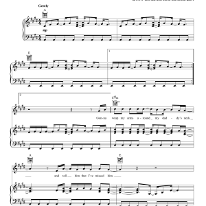 MercyMe Finally Home Musik Noten - Easy Guitar Tab - 152875-0