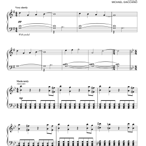 Michael Giacchino Casey V Zeitgeist Musik Noten - Piano Solo - 160563-0