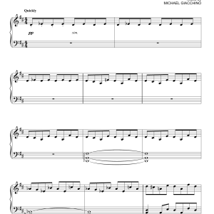 Michael Giacchino Just Get In The Car Musik Noten - Piano Solo - 160558-0