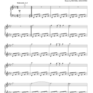 Michael Giacchino London Calling Musik Noten - Piano, Vocal & Guitar Chords - 151456-0