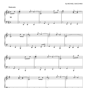 Michael Giacchino Nomanisone Island/National Movers Musik Noten - Piano Solo - 160824-0
