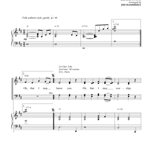 Michael Popham At Your Feet Musik Noten - SATB Choir - 161192-0