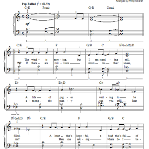 Michael W. Smith Place In This World (arr. Phillip Keveren) Musik Noten - Easy Piano - 152955-0
