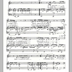 Michel Cywie Captaine Poete Musik Noten - Piano & Vocal - 117125-0