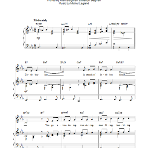 Michel LeGrand Little Boy Lost Musik Noten - Piano, Vocal & Guitar Chords - 117233-0