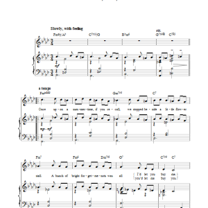 Michel LeGrand Once Upon A Summertime Musik Noten - Piano, Vocal & Guitar Chords - 117231-0