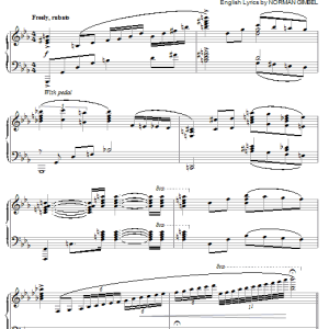 Michel LeGrand Watch What Happens Musik Noten - Piano, Vocal & Guitar Chords - 117331-0