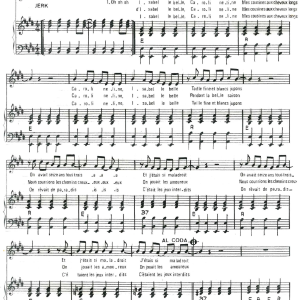 Michel Sivy Mes Cousines Musik Noten - Piano & Vocal - 119772-0