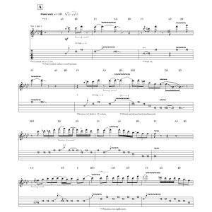 Mike Bloomfield & Al Kooper Green Onions Musik Noten - Guitar Tab - 162721-0