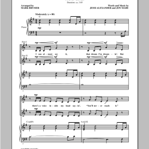 Miley Cyrus The Climb (from Hannah Montana: The Movie) (arr. Mark Brymer) Musik Noten - 2-Part Choir - 94816-0